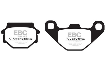 Klocki Hamulcowe EBC FA067HH