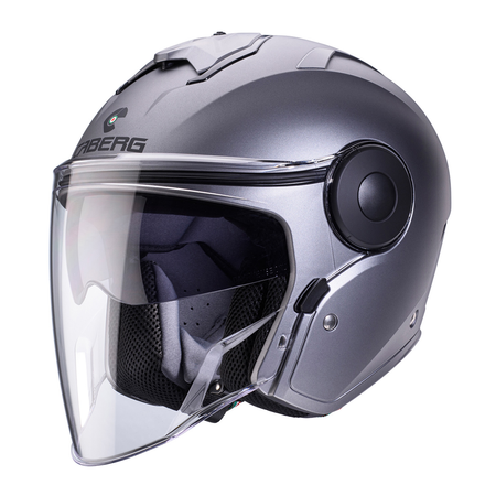 Kask otwarty CABERG JET SOHO GUNMETAL GREY MATT