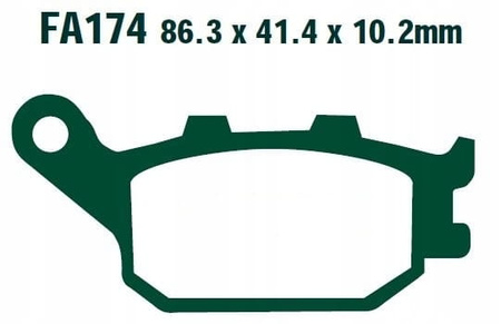 Klocki Hamulcowe EBC FA174HH