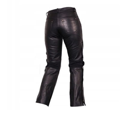 Spodnie Skórzane Damskie ADRENALINE AMAZON BLACK