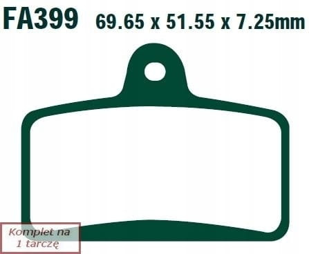 Klocki Hamulcowe EBC FA399