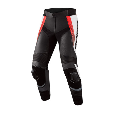 Spodnie Motocyklowe Męskie SHIMA STR 2.0 WHITE RED