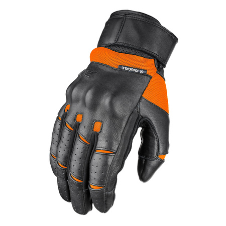 Rękawice Motocyklowe WOLF GUSTO ORANGE TW60