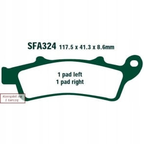 Klocki Hamulcowe EBC SFA324