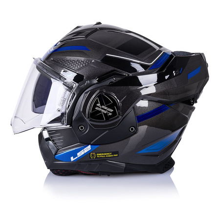 Kask Szczękowy LS2 FF901 Advant X Spectrum Black Titan