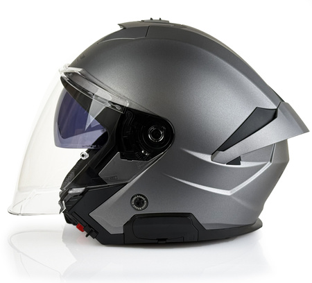 Kask Otwarty LS2 OF618 VERSO II SOLID TITANIUM szary matowy