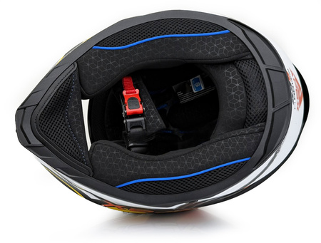 Kask Młodzieżowy Apex FI100 JNR BEE BLACK połysk