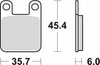 Klocki Hamulcowe TRW MCB535