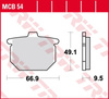 Klocki Hamulcowe TRW MCB54