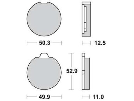 Klocki Hamulcowe TRW MCB70