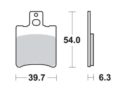 Klocki Hamulcowe TRW MCB644