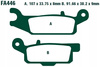 Klocki Hamulcowe EBC FA446R