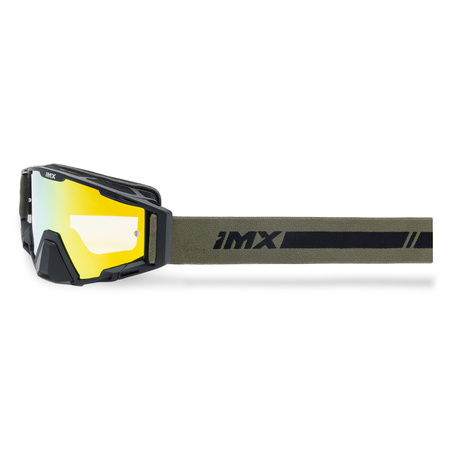 GOGLE IMX ENDURO OFFROAD SAND 2 SZYBY BRONZE BLACK MAT