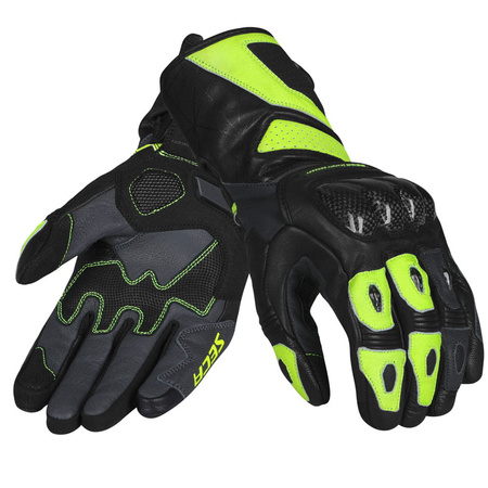 Rękawice Motocyklowe Seca Atom fluo