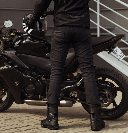 Męskie Spodnie Rebelhorn Hawk III Regular Washed Black