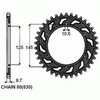 Zębatka Tylna Sunstar SUNR1-5544-44