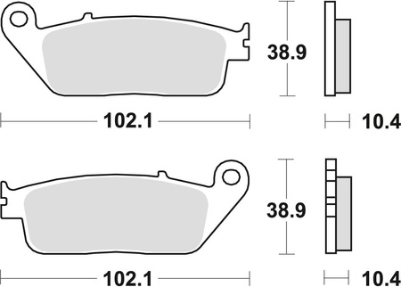 Klocki Hamulcowe TRW MCB631