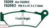 Klocki Hamulcowe EBC FA209/2V
