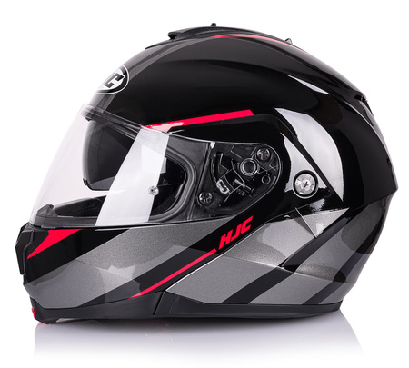 Kask Szczękowy HJC C91 Tero Black Red
