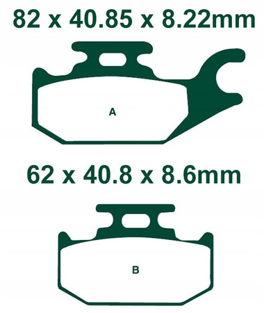 Klocki Hamulcowe EBC SFA413