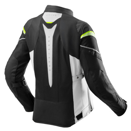 Kurtka tekstylna motocyklowa REBELHORN HIFLOW V LADY BLACK/GREY/FLUO