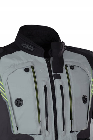 Męska Kurtka Rebelhorn Patrol Grey Black Fluo