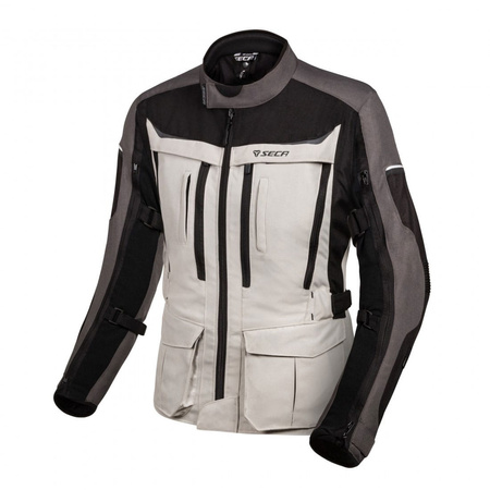 Kurtka Tekstylna Damska SECA DISCOVERY GREY czarny szary
