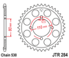 Zębatka Tylna JT JTR284.46