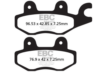 Klocki Hamulcowe EBC SFA635