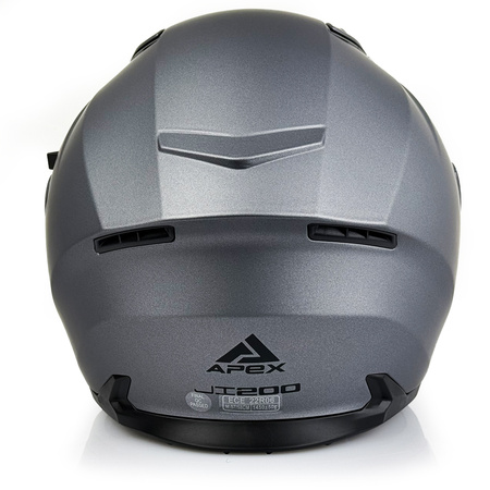 Kask Otwarty Apex JI200 SOLID TITAN blenda