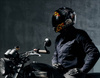 Męska Kurtka Motocyklowa Rebelhorn Hunter Navy Blue