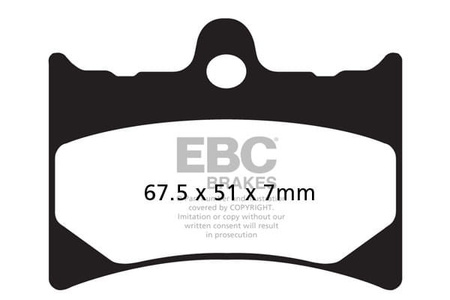 Klocki Hamulcowe EBC FA126R