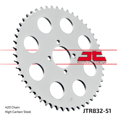 Zębatka Tylna JT JTR832.51