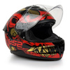 Kask Motocyklowy LS2 FF808 STREAM II DRAKO czarny czerwony