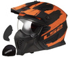Kask Modułowy LS2 OF606 DRIFTER MUD czarny matowy szczęka