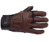Rękawice Skórzane Motocyklowe LS2 RUST BROWN