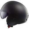 Kask Motocyklowy Otwarty LS2 OF599 SPITFIRE BLACK MATT