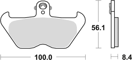 Klocki Hamulcowe TRW MCB680