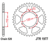 Zębatka Tylna JT JTR1977.48