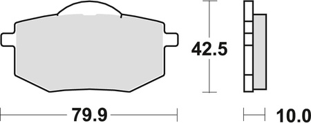 Klocki Hamulcowe TRW MCB587