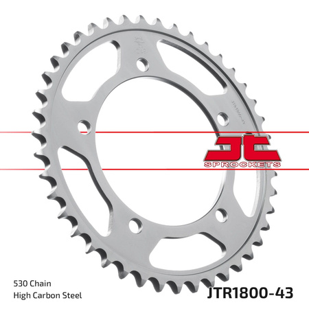 Zębatka Tylna JT JTR1800.43