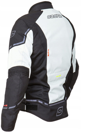 Kurtka Motocyklowa Ozone Jet II Ice Black