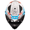 Kask Modułowy LS2 OF606 DRIFTER DEVOR MATT WHITE BLUE