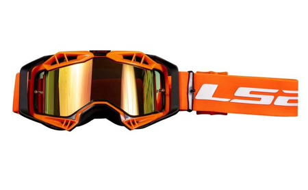 Gogle Enduro/Motocross LS2 AURA PRO ORANGE