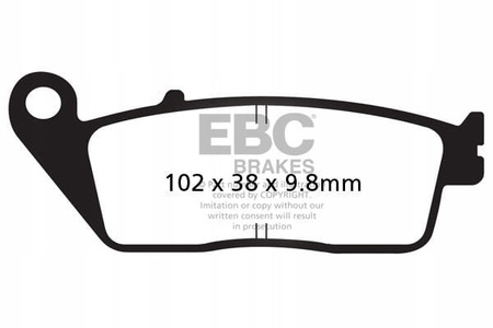 Klocki Hamulcowe EBC SFAC196