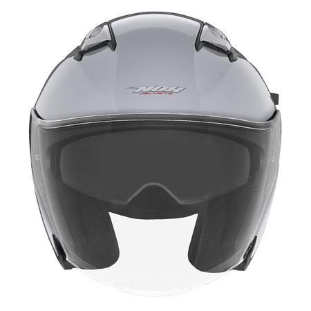 Kask Otwarty Motocyklowy NOX N130 SOLID GREY