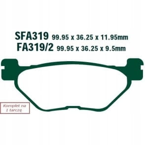 Klocki Hamulcowe EBC SFA319