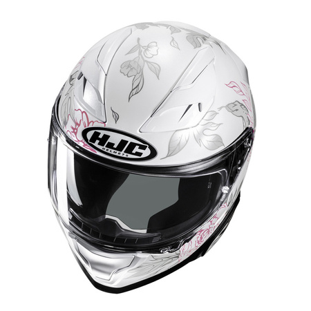Kask integralny HJC F71 ELIZ WHITE PINK