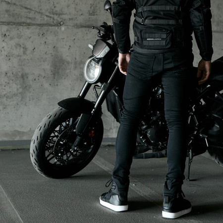 Spodnie Motocyklowe Rebelhorn Eagle III Slim Fit Twill Black