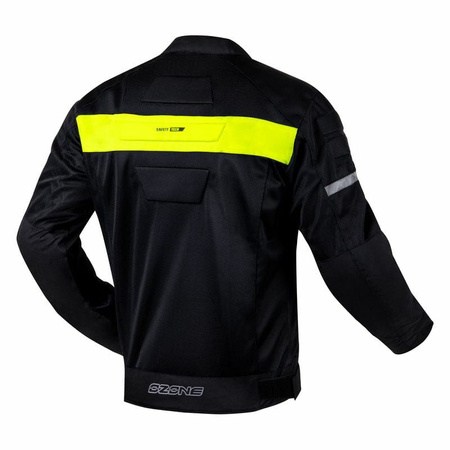 Męska Kurtka Motocyklowa Ozone Dart Black Fluo